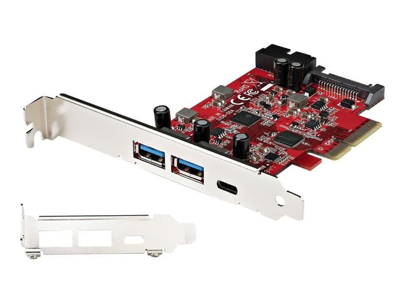 Startech .com 5 Port Usb Pcie Card - 10gbps 2x Usb-a 1x Usb-