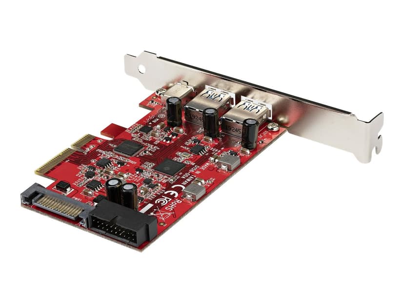 Startech .com 5 Port Usb Pcie Card - 10gbps 2x Usb-a 1x Usb-