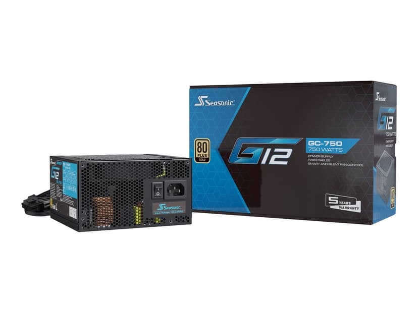Seasonic G12 GC-750 750W ATX 80 PLUS Gold Voeding