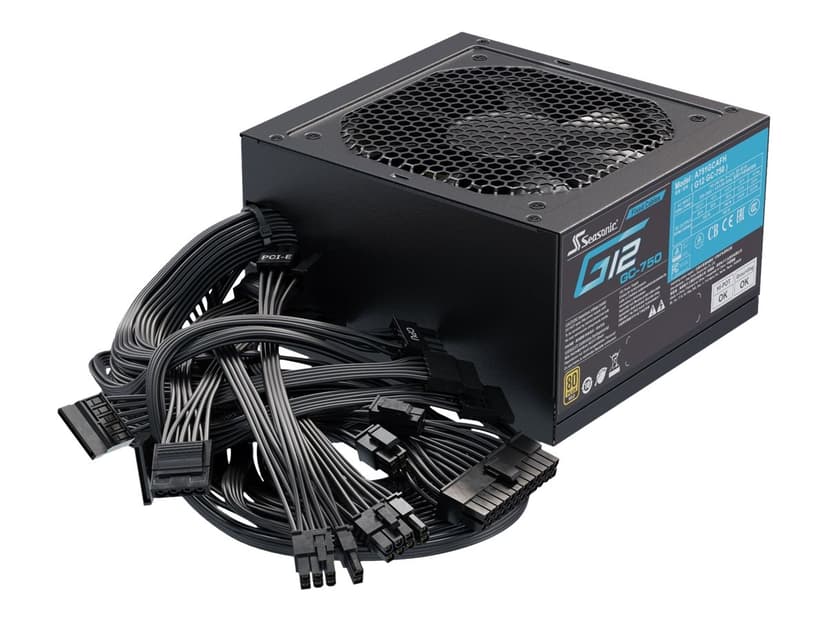 Seasonic G12 GC-750 750W ATX 80 PLUS Gold Voeding