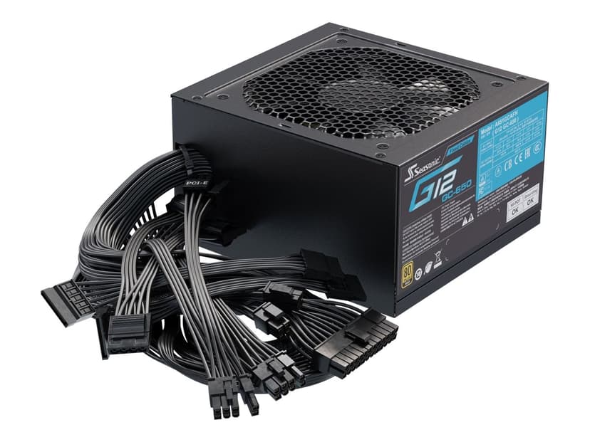 Seasonic G12 GC-650 650W ATX 80 PLUS Gold Nätaggregat