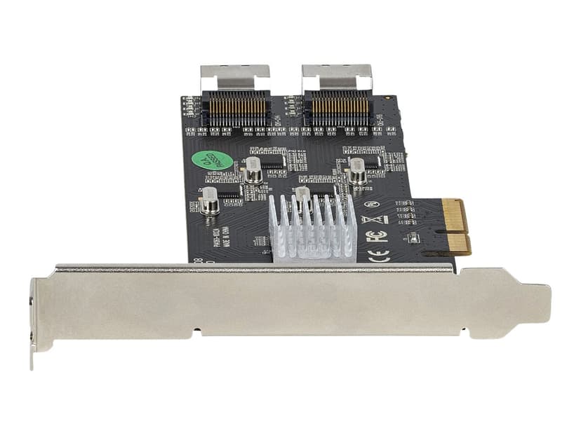 Startech StarTech.com 8 Port SATA PCIe Kaart, PCI Express 6Gbps SATA Uitbreidingkaart met 4 Host Controllers, SATA PCIe Controller Kaart, PCI-e x4 Gen 2 naar SATA III, SATA HDD/SSD