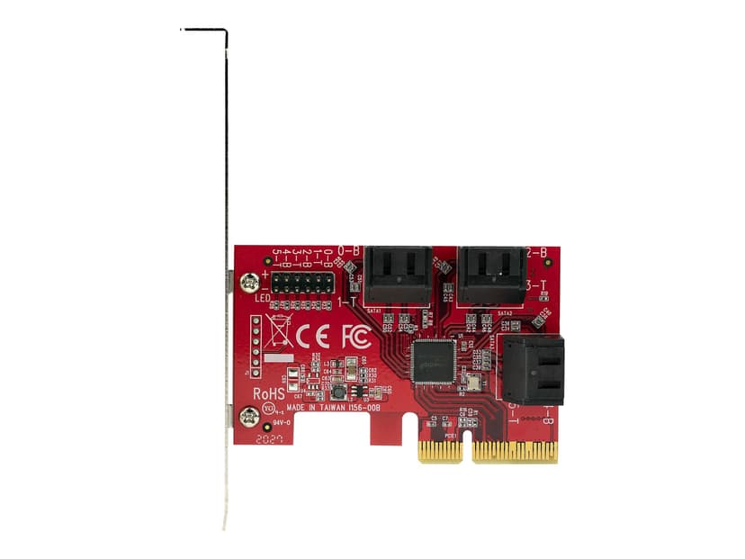 Startech StarTech.com 6P6G-PCIE-SATA-CARD grensesnittkort/-adapter Intern