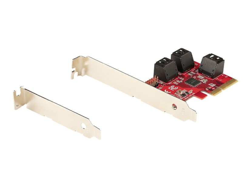 Startech StarTech.com 6P6G-PCIE-SATA-CARD liitäntäkortti/-sovitin Sisäinen