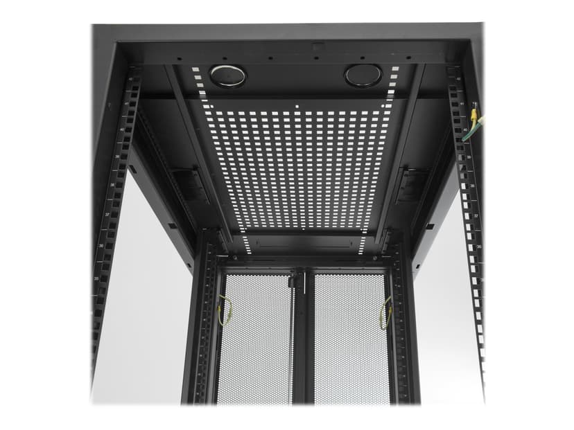 Startech StarTech.com RK2537BKM palvelinteline 25U Itseseisova teline musta