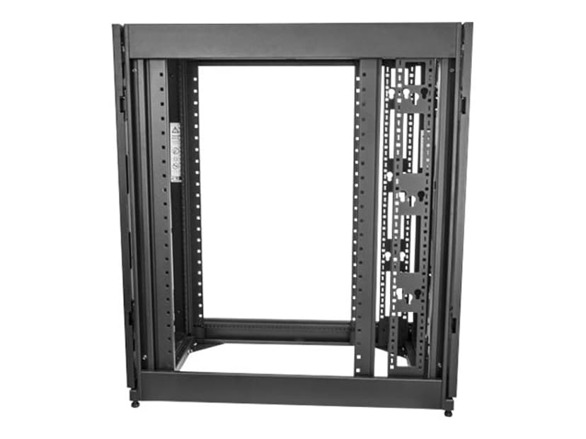 Startech StarTech.com RK2537BKM palvelinteline 25U Itseseisova teline musta
