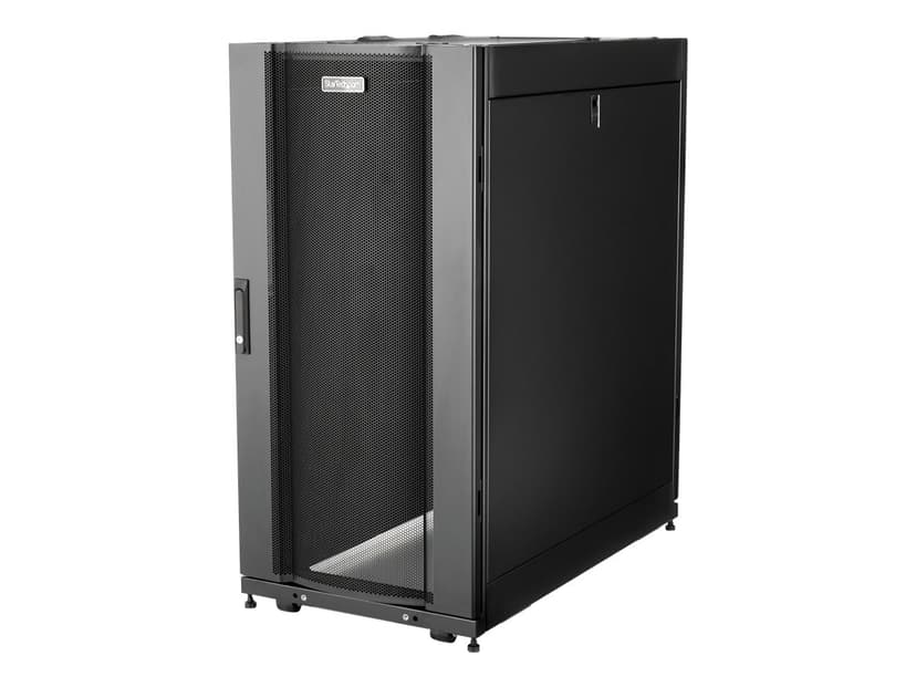Startech StarTech.com RK2537BKM palvelinteline 25U Itseseisova teline musta