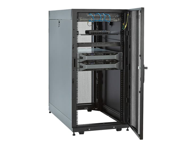 Startech StarTech.com RK2537BKM palvelinteline 25U Itseseisova teline musta