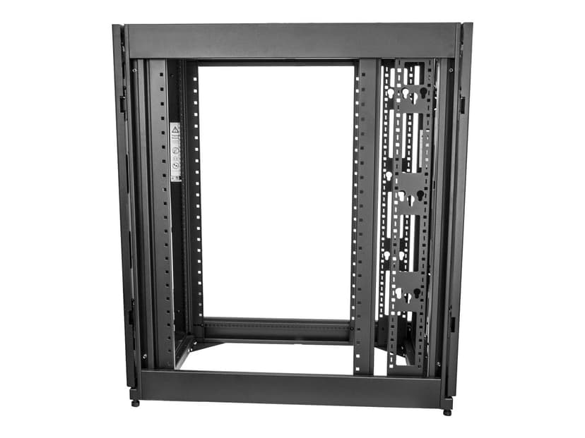 Startech StarTech.com RK2537BKM palvelinteline 25U Itseseisova teline musta