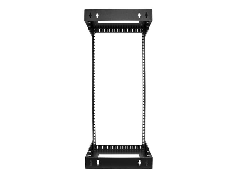 Startech StarTech.com 2 Post 24U Heavy-Duty Wandmonteerbare Server Rack, 19" Open Frame Netwerk Rack met Verstelbare Diepte, Data Rack voor IT/AV/Patchpaneel/Computer Apparatuur, Incl Kooimoeren en Schroeven