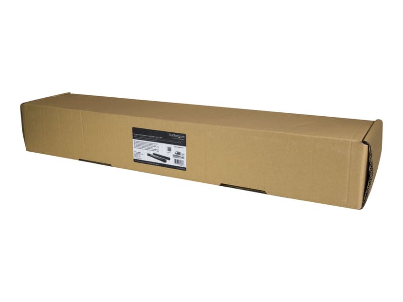Startech StarTech.com Vertikal kabelorganiserare med fingerkanaler - 0U - 1,8 m