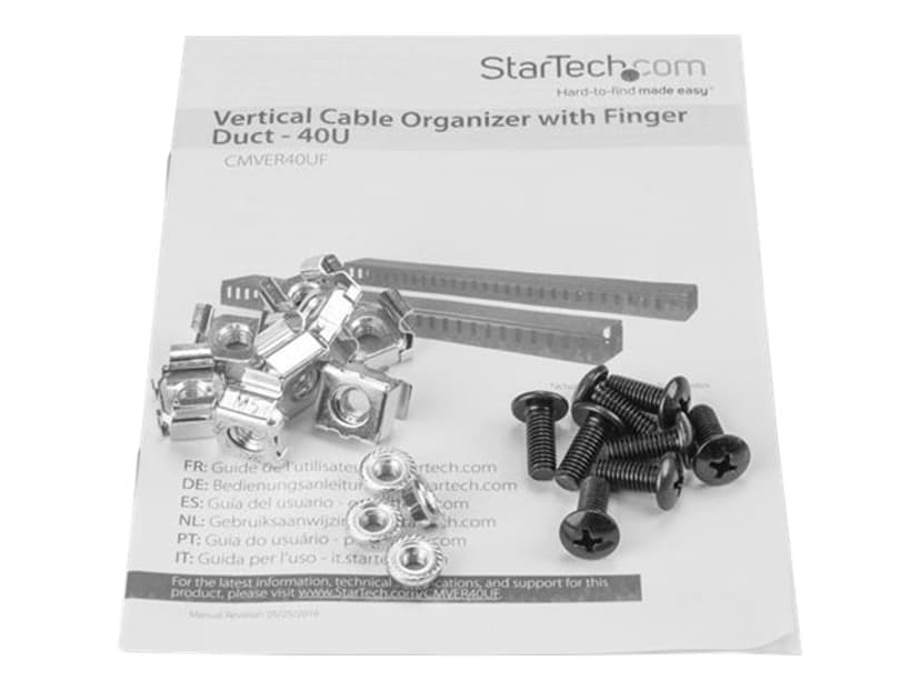 Startech StarTech.com CMVER40UF hylletilbehør Administrasjonspanel