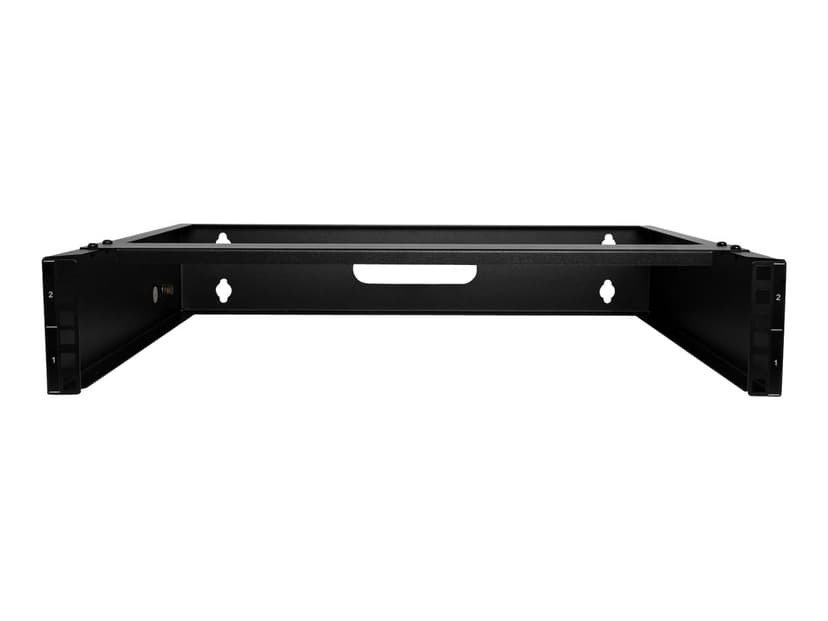 Startech StarTech.com RACK-2U-14-BRACKET stativ Vægmonteret stativ Sort