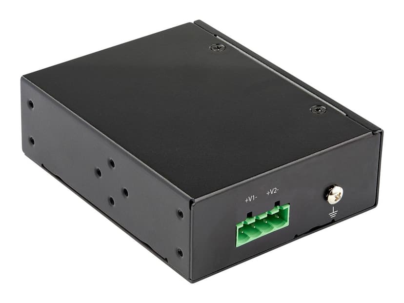 Startech StarTech.com Industrial Gigabit PoE Injector High Speed/High Power 90W 802.3bt PoE++ 48V-56VDC DIN Rail UPoE/Ultra Power Over Ethernet Injector Adapter -40°C tot +75°C Rugged