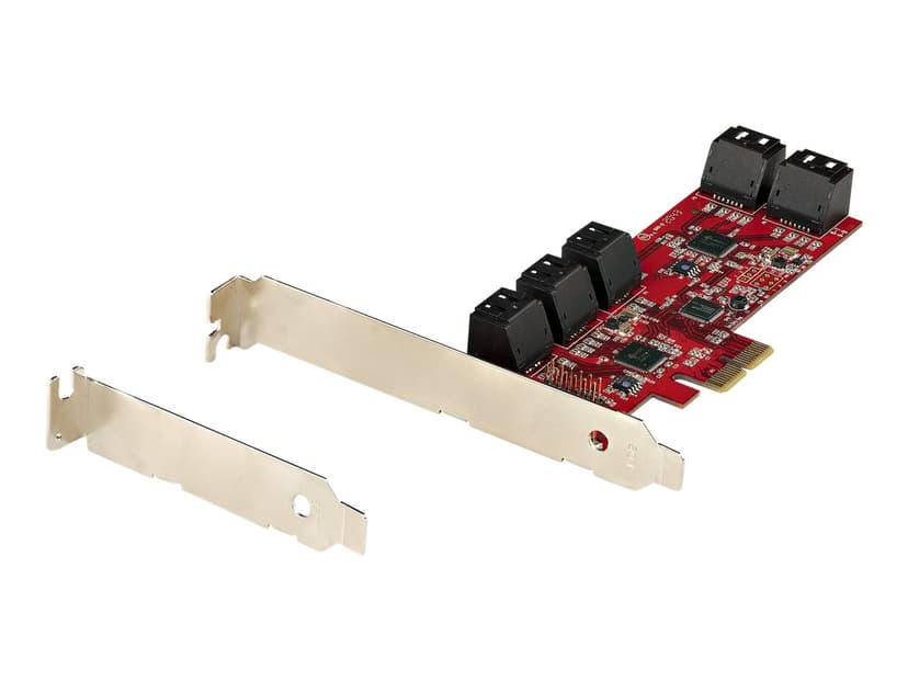 Startech StarTech.com 10P6G-PCIE-SATA-CARD liitäntäkortti/-sovitin Sisäinen