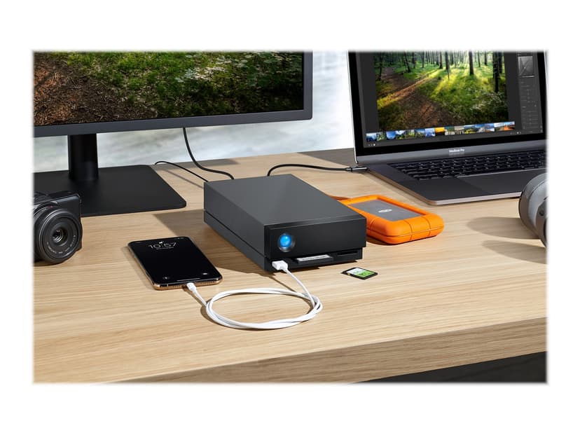 LaCie 1BIG DOCK 16TB Svart
