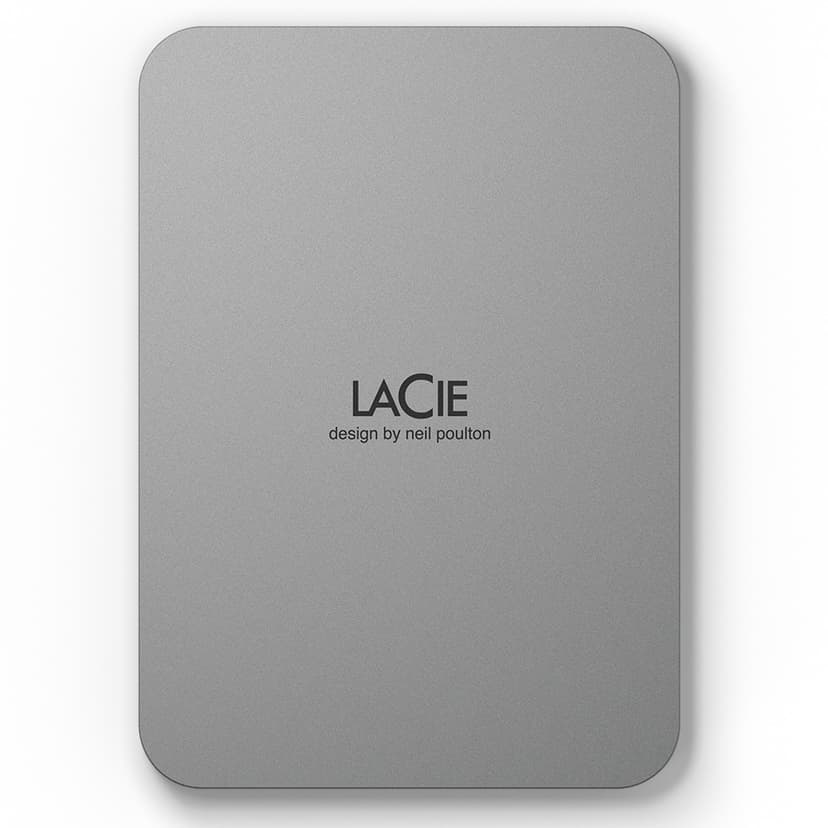 LaCie Mobile Drive 5TB Zilver