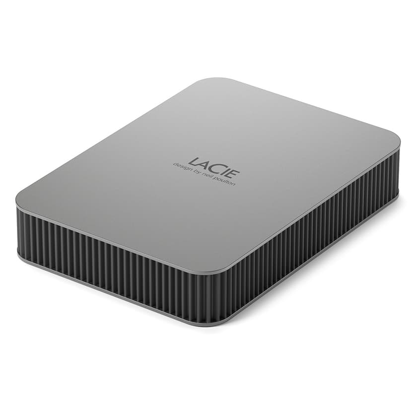LaCie Mobile Drive 4TB Sølv