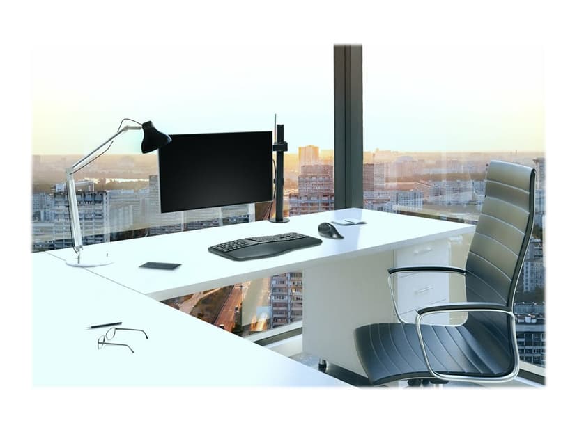 Kensington SmartFit Ergo Single Monitor Arm - Lång Max 8kg Svart