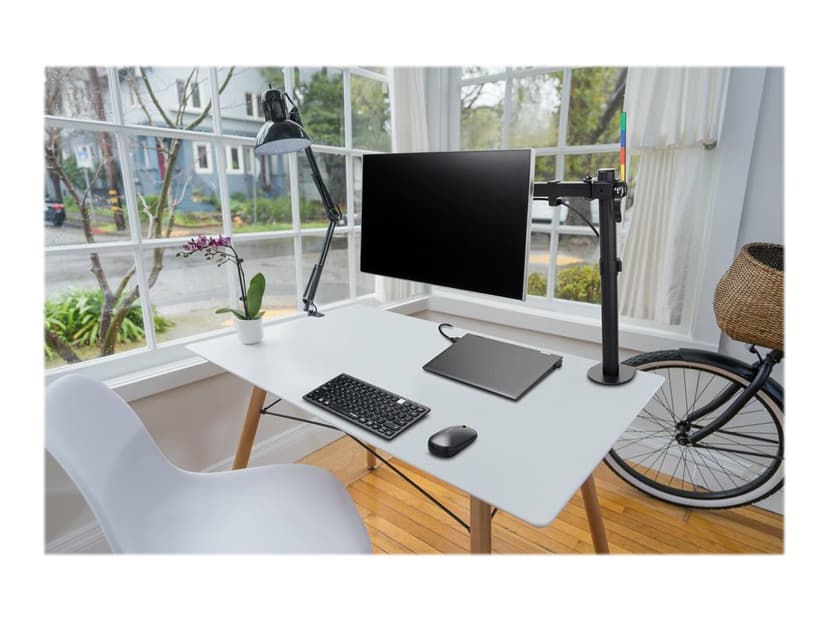 Kensington SmartFit Ergo Single Monitor Arm - Lång Max 8kg Svart
