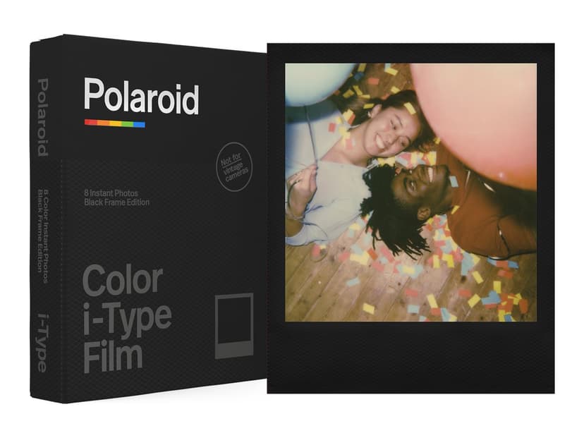 Polaroid Fargefilm I-Type "Black Frame" utgave