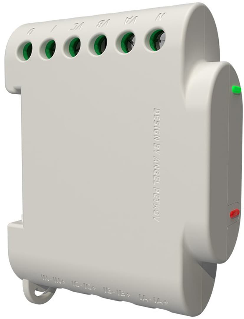 Shelly 3EM trefas energimätning med WiFi