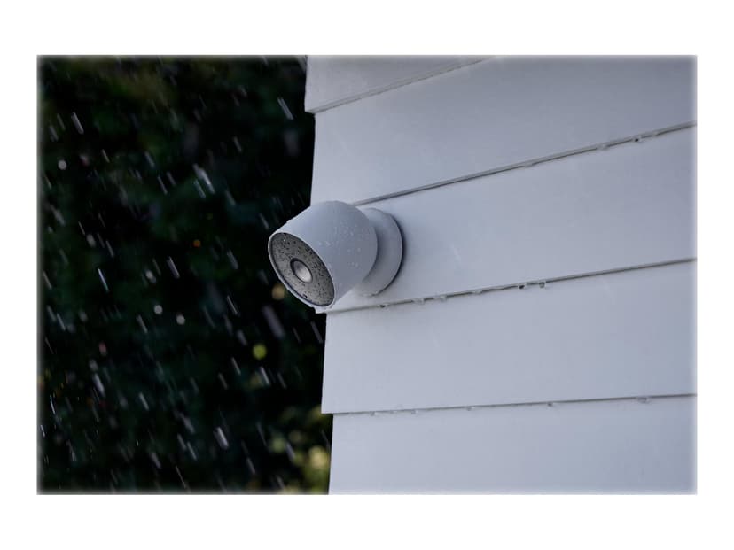 Google Nest Cam (outdoor Or Indoor, Battery) 2-pack Hvid