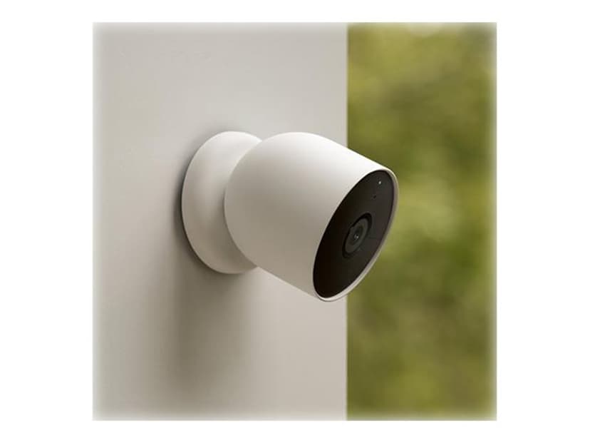 Google Nest Cam (outdoor Or Indoor, Battery) 2-pack Hvid