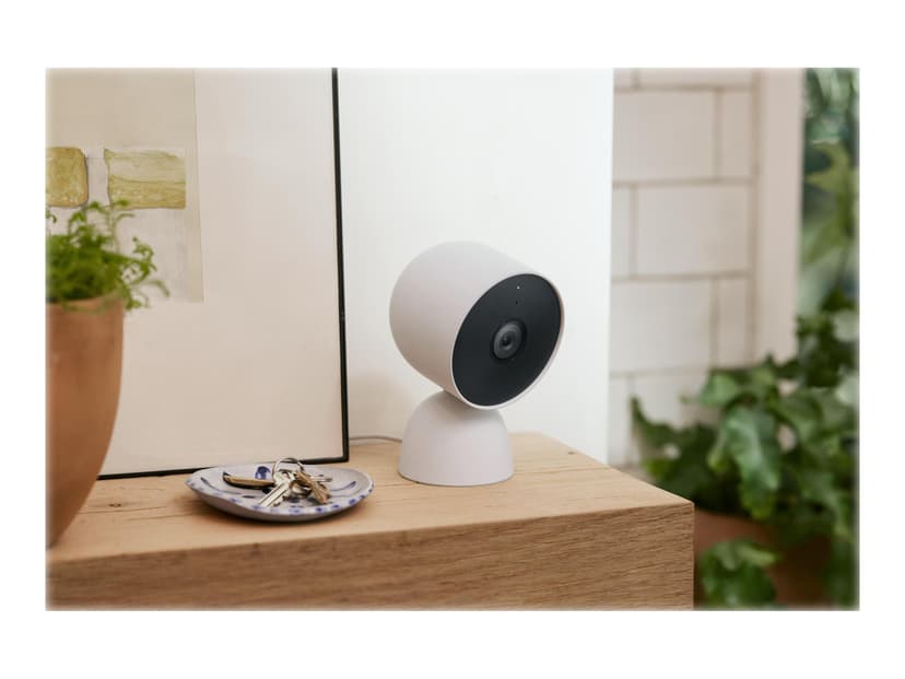 Google Nest Cam (outdoor Or Indoor, Battery) 2-pack Hvid