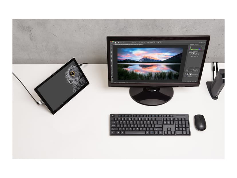 Kensington Kabelslot met sleutel voor Surface Pro en Surface Go