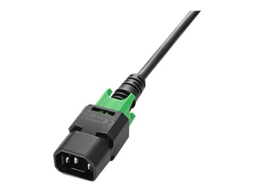 APC Stekkerdoos, vergrendelbare C14 stekker -> 4x stopcontact, 2300Watt