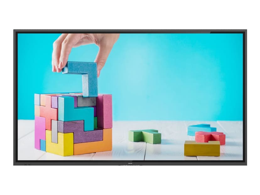 Philips 75BDL3052E/00 infonäyttö 190,5 cm (75") LCD 350 cd/m² 4K Ultra HD Musta Kosketusnäyttö Android 8.0 75" 350cd/m² 3840 × 2160pixels