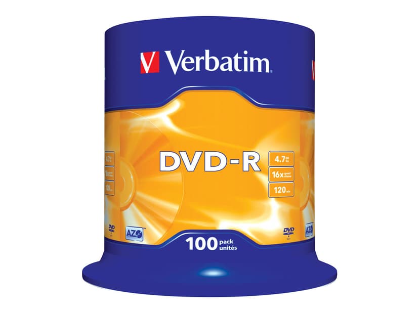 Verbatim DVD-R  x 100 DVD-R 4.7GB 100pc(s)