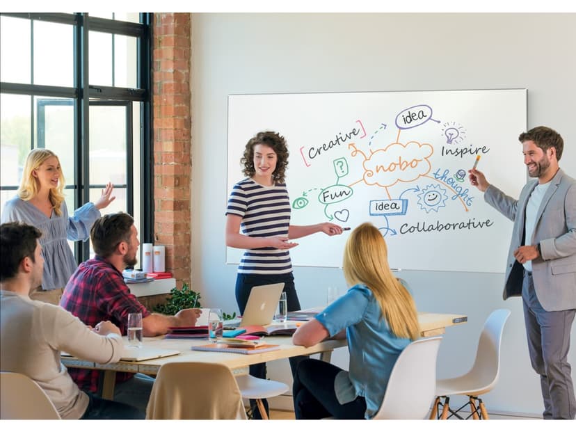 Nobo Whiteboard Impress Pro Wide Steel Nano Clean 85"