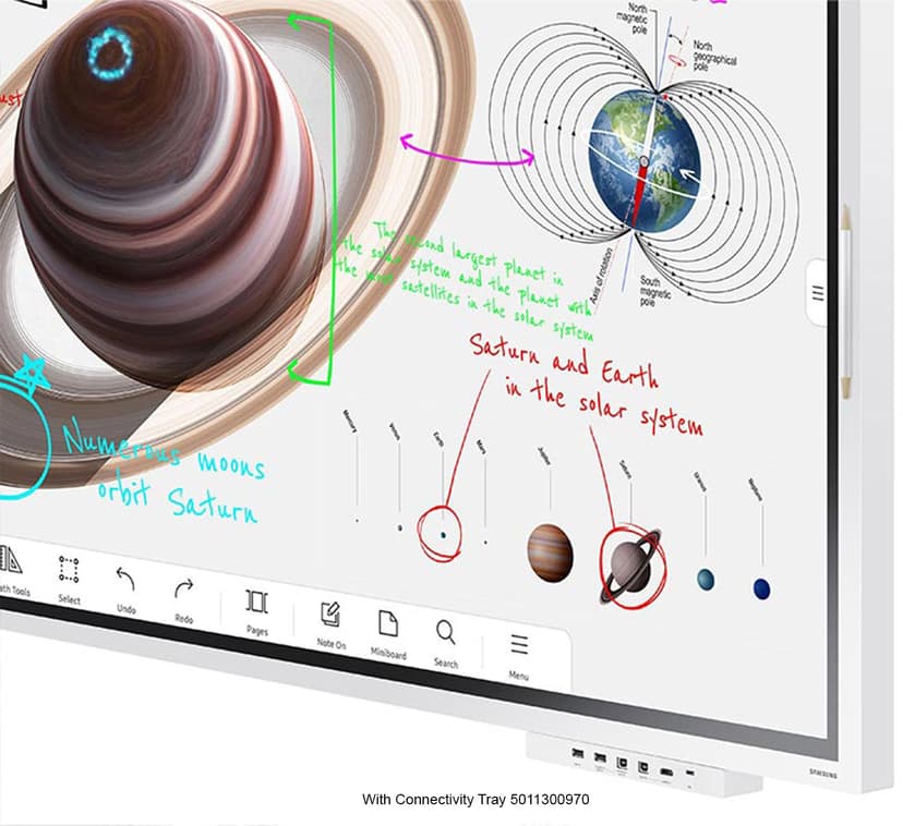Samsung WM65B Flip Pro 65" 65" 500cd/m² 3840 × 2160pixels