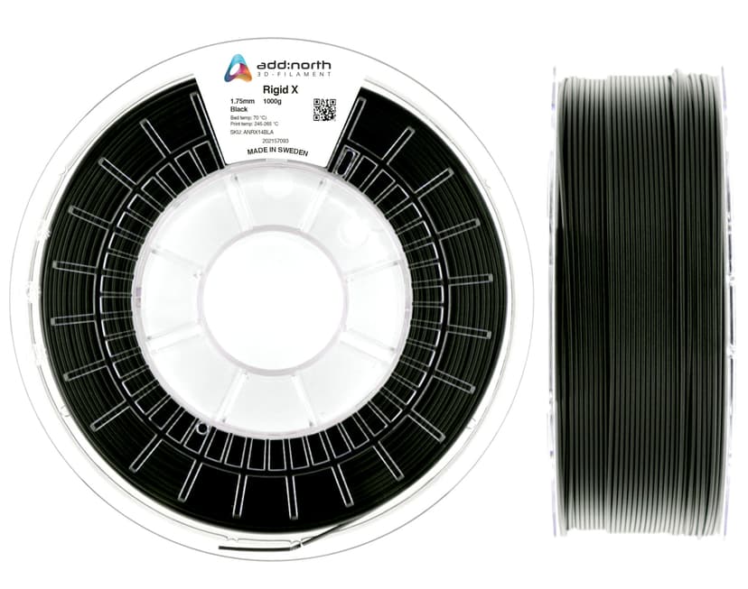 Addnorth Rigid X - 1.75mm - 1000g - Svart