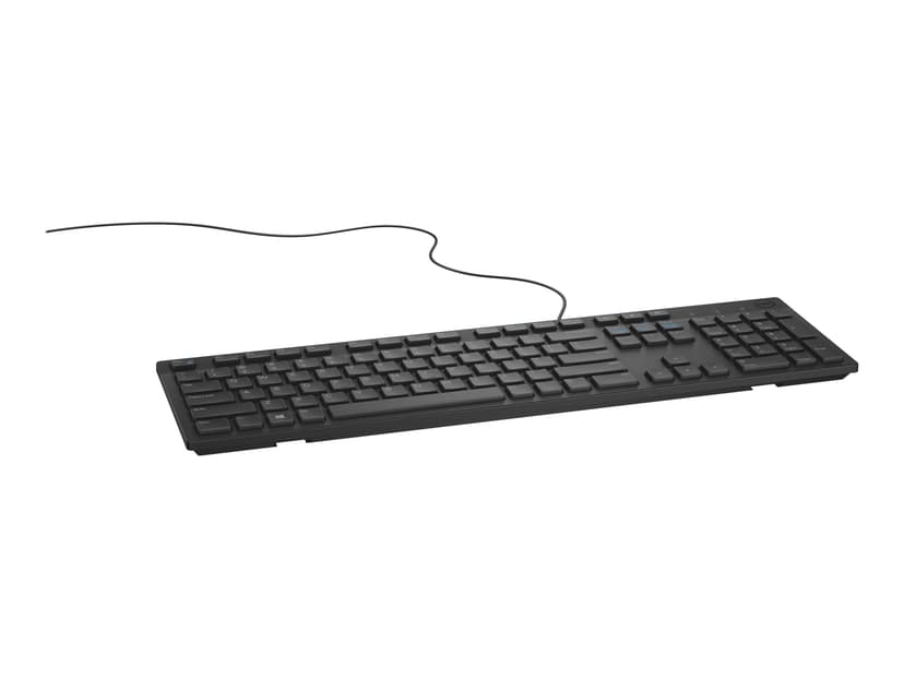 Dell KB216 Multimedia USB Keyboard Kabel Svenska, Finska