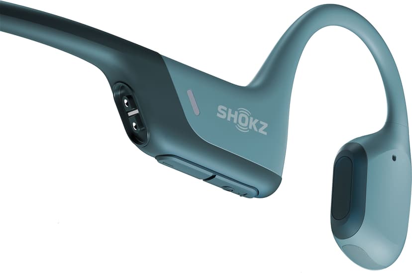 Shokz OpenRun Pro Headset Trådlös Hals-band Samtal/musik Bluetooth Blå Stereo Blå