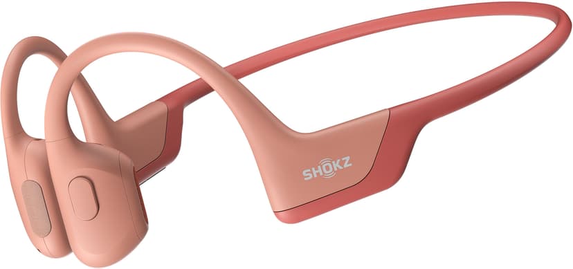 Shokz OpenRun Pro Headset Trådlös Hals-band Samtal/musik Bluetooth Rosa Stereo Rosa