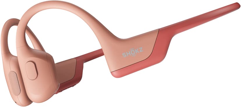 Shokz OpenRun Pro Kuulokkeet Langaton Niskanauha Puhelut/Musiikki Bluetooth Vaaleanpunainen Stereo Vaaleanpunainen