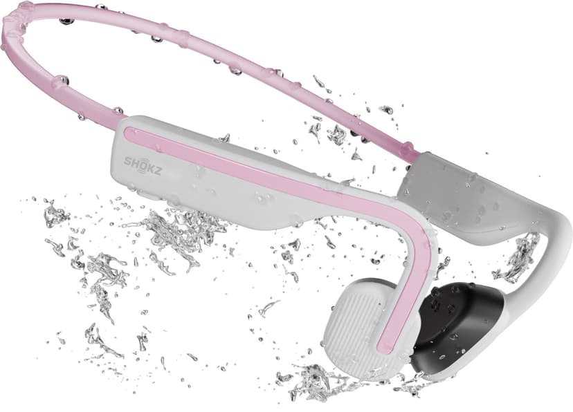 Shokz OpenMove Hörlurar Kabel & Trådlös Öronkrok Samtal/musik USB Type-C Bluetooth Rosa Stereo USB-C Rosa
