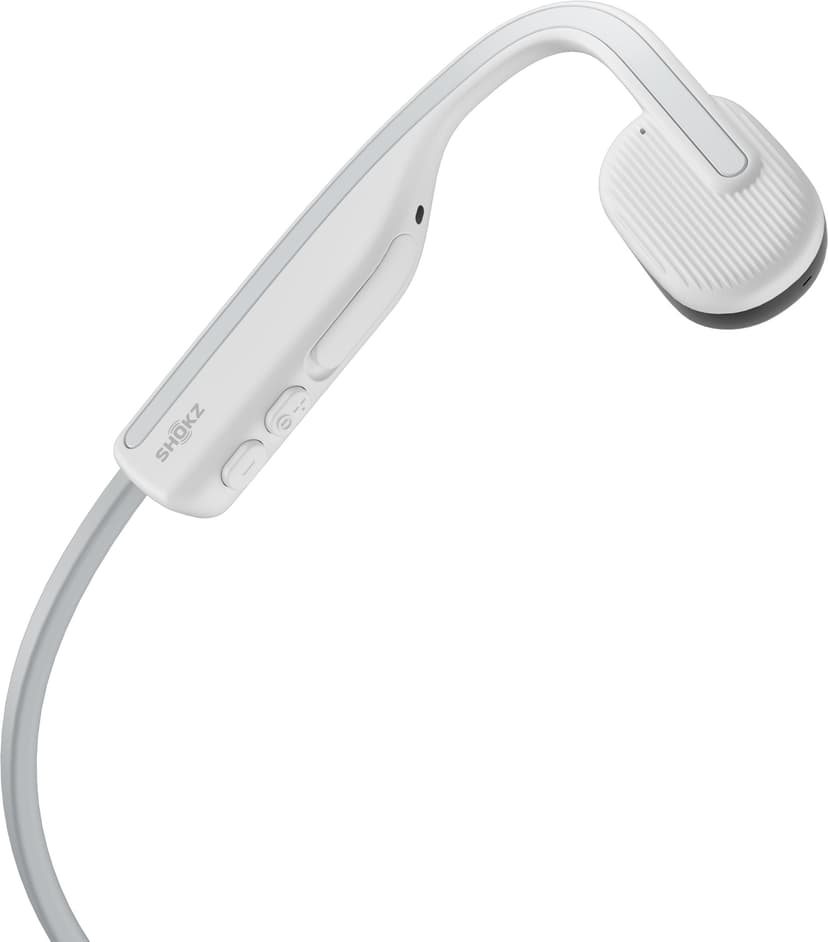 Shokz OpenMove Hörlurar Trådlös Öronkrok Samtal/musik USB Type-C Bluetooth Vit USB Type-C Vit