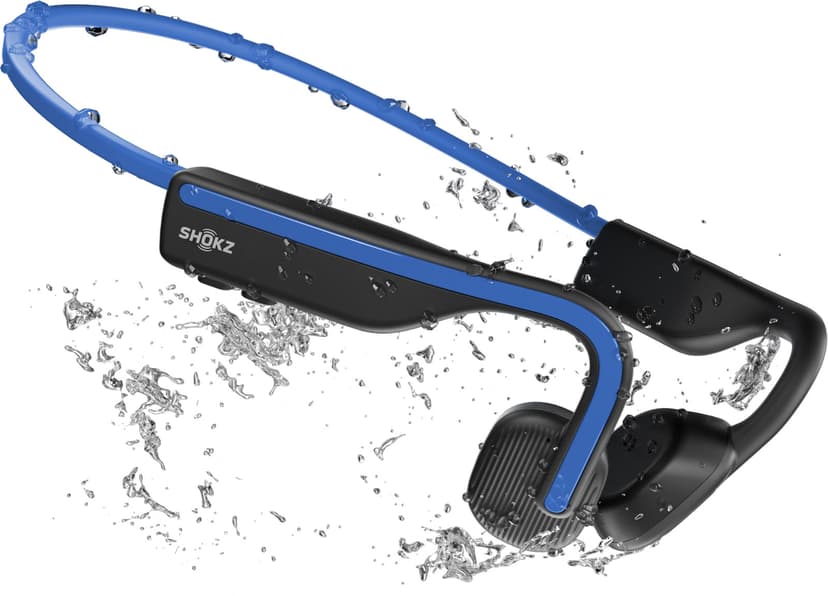 Shokz OpenMove Hoofdtelefoons Draadloos oorhaak Oproepen/muziek USB Type-C Bluetooth Blauw Stereo USB-C Blauw