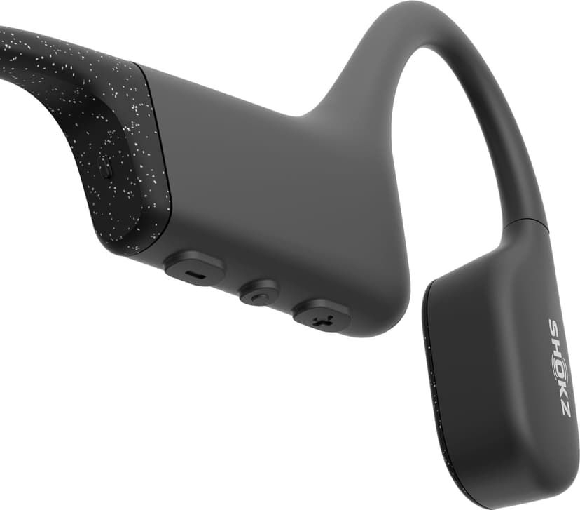 Shokz Open Swim Headset Draadloos Neckband Sporten Zwart Zwart