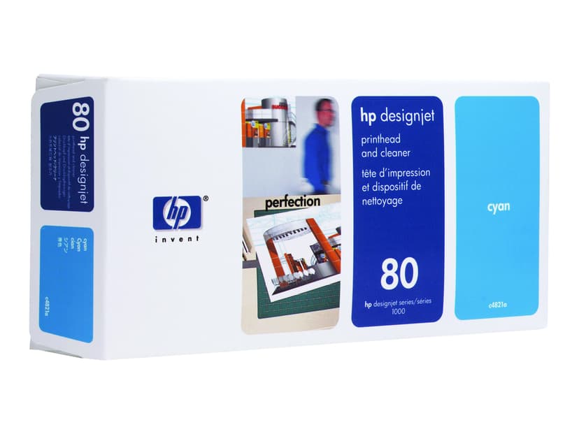 HP Printhead No.80 Cyan DJ 1050C/1055CM