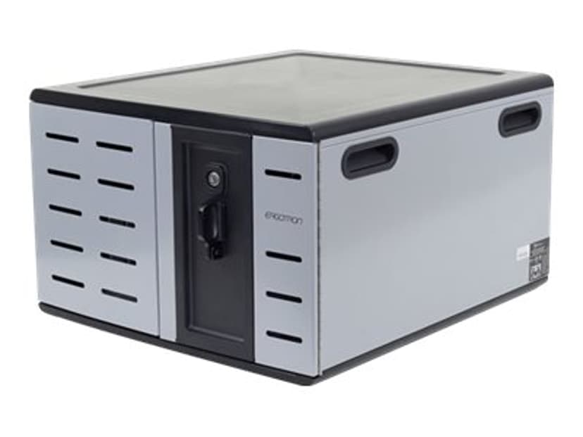 Ergotron ZIP12 Kannettava laitehallintakaappi Musta, Harmaa