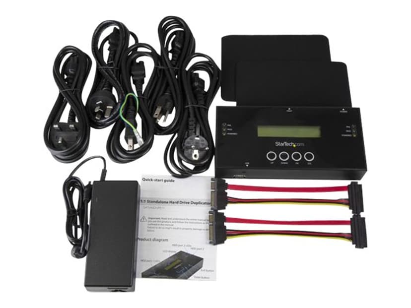 Startech 1:1 Standalone Hard Drive Duplicator and Eraser for 2.5" / 3.5" SATA and SAS Drives