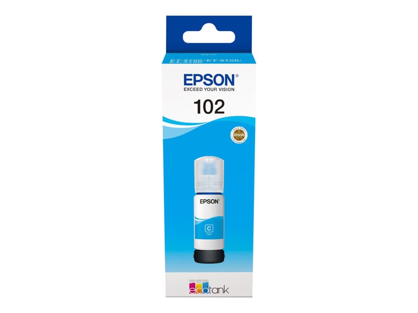 Epson Bläck Cyan 102 70ml - ET-3700/ET-3850