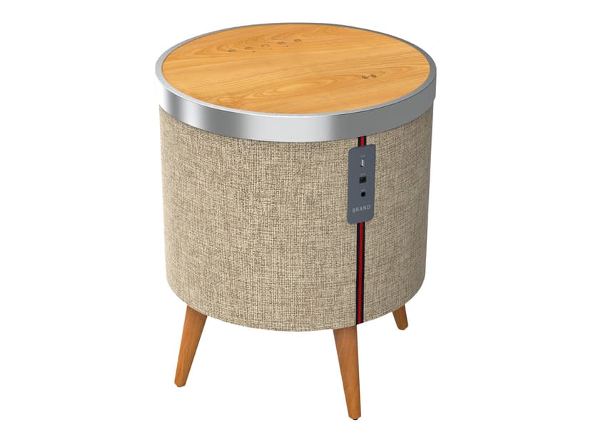 Sinox Bt Table Speaker & Wireless Charging Sxbt3500 Hout