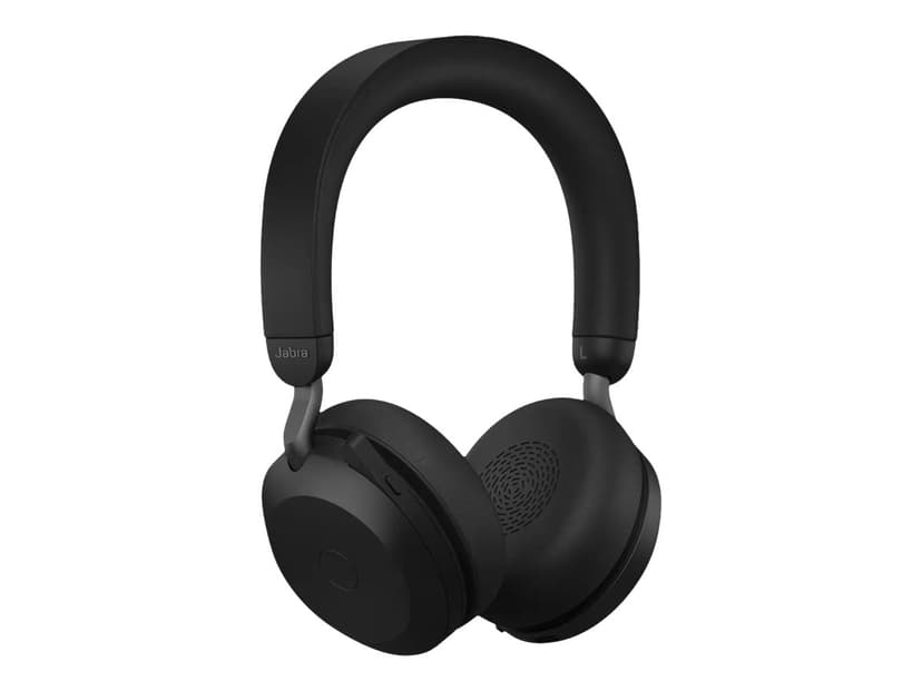Jabra Evolve2 75 med laddningsställ USB Type-C UC Svart